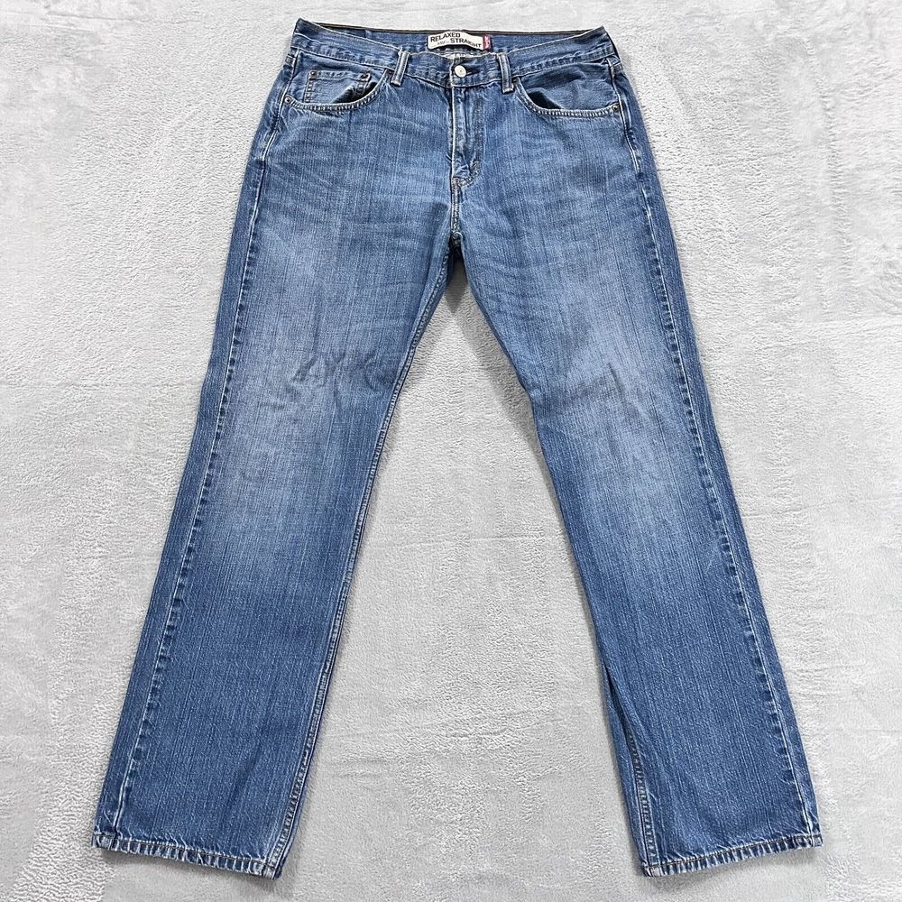 Levi's 559 Men's Relaxed Straight Jeans 33x33* Vintage Blue Denim Cowboy Western